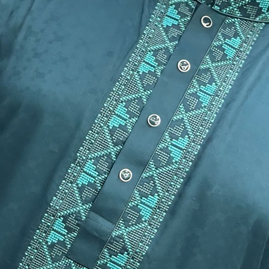 Cotton Cuff Sleeve Panjabi  - 136