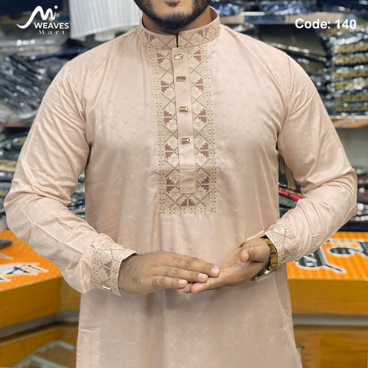 Cotton Cuff Sleeve Panjabi - 140