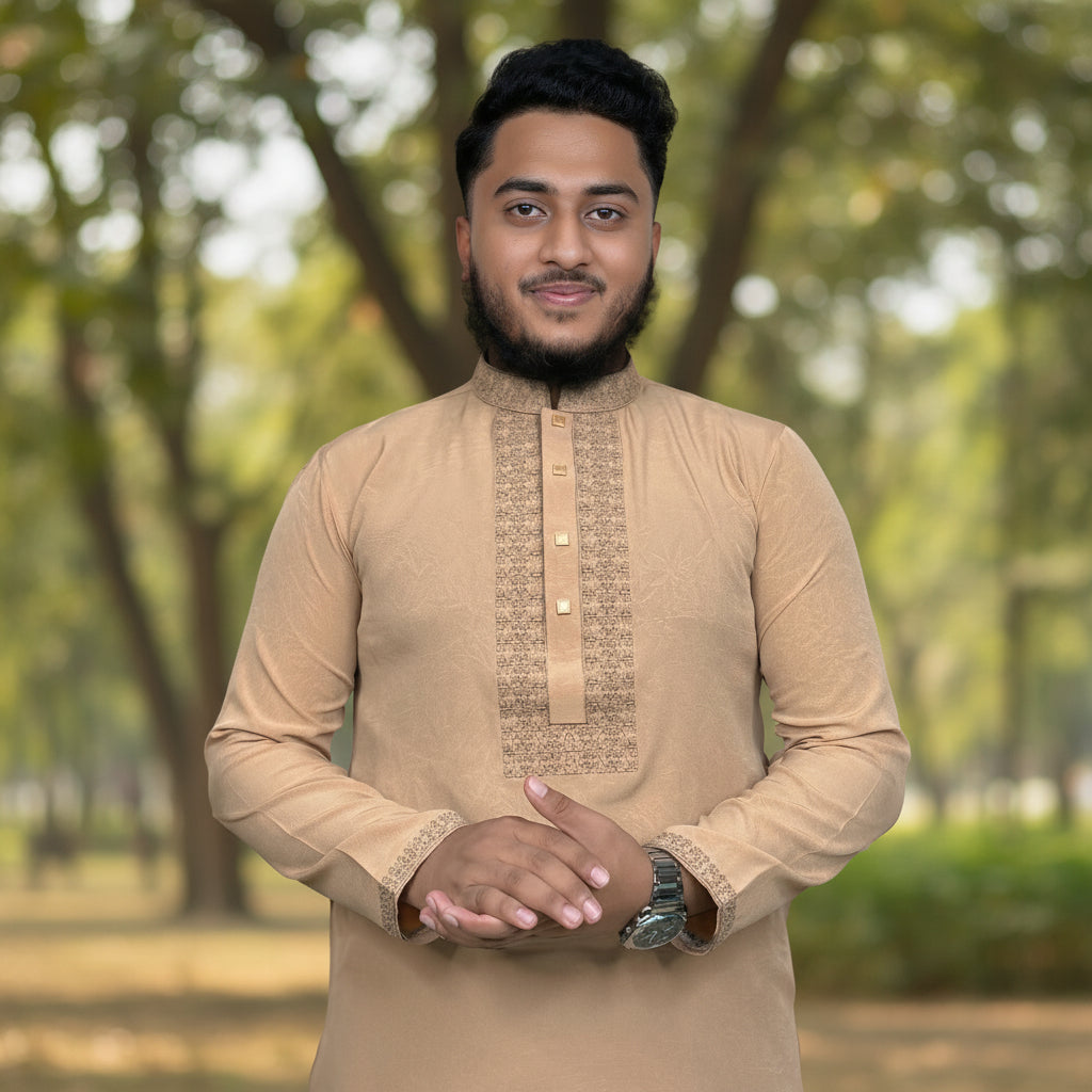 স্টিজ ভাংচুর কটন আরামদায়ক পাঞ্জাবি কোড – 17