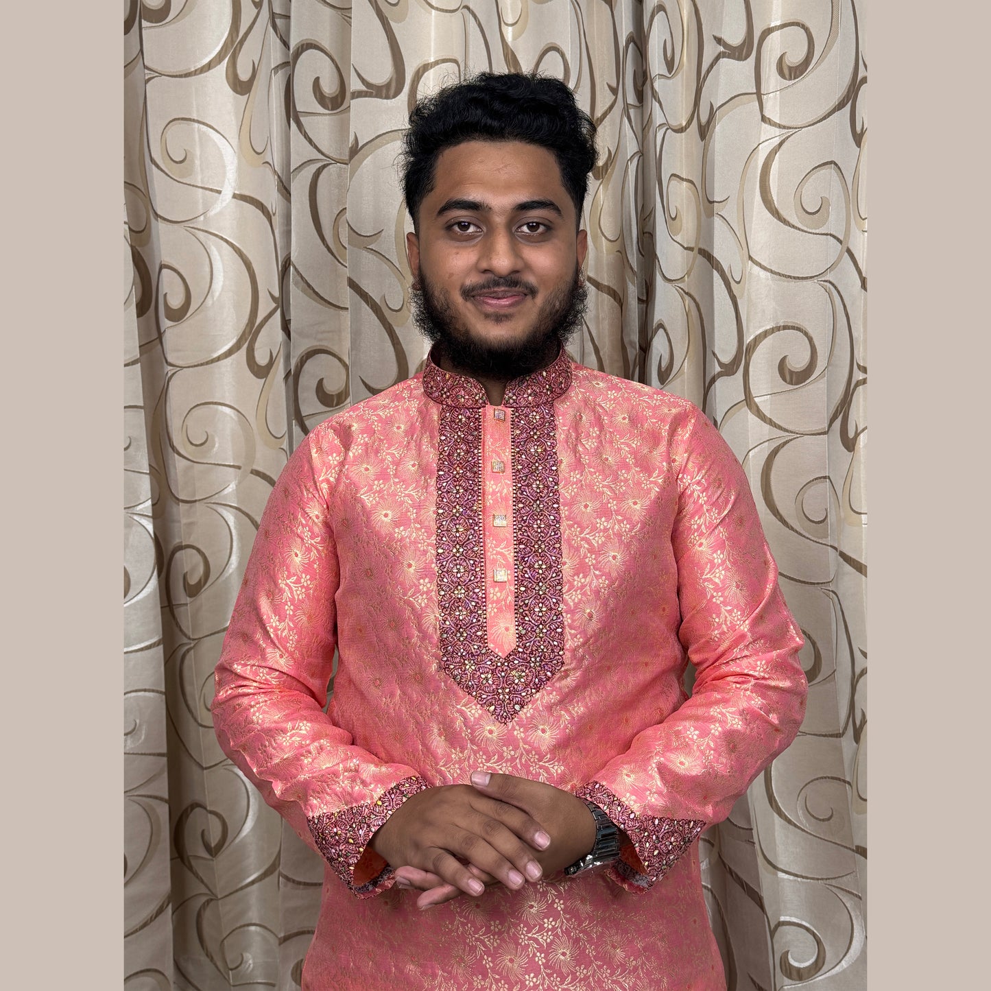 প্রিমিয়াম কাতান ও রয়্যাল কটি সেট Code: 182