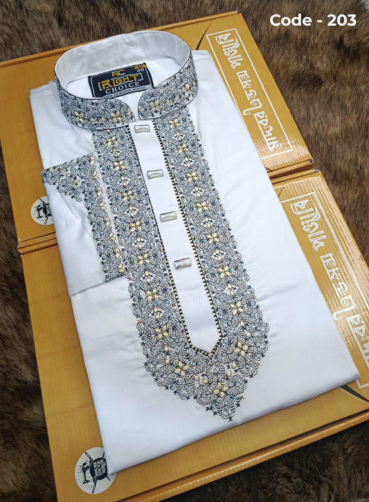 সাটন সুতি কাপড়ের পাঞ্জাবি- 203