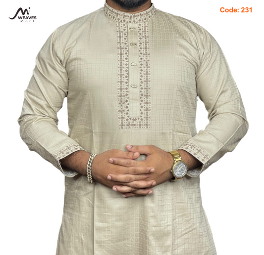 Elegant Cotton Ethnic Wear Panjabi – Soft & Skin-Friendly 231