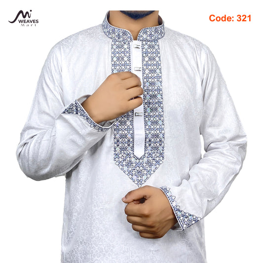 প্রিমিয়াম লাক্সারী সুতি কাপড়ের পাঞ্জাবি – 321