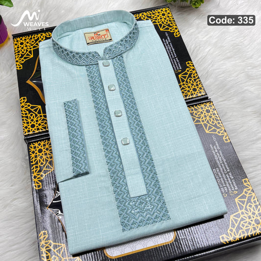 প্রিমিয়াম স্টাইলিস কম্বো খাদি পাঞ্জাবি কোড - ৩৩৫ ও ৩৩৬