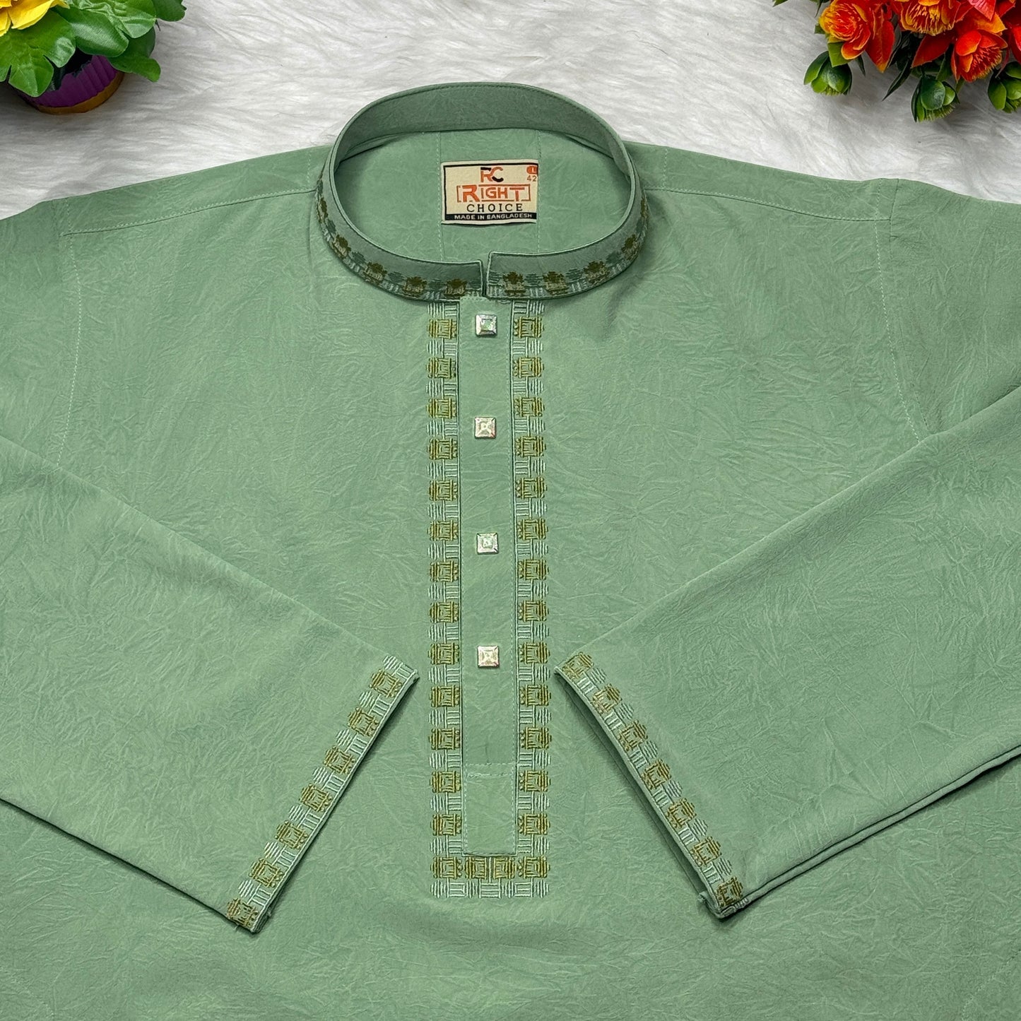 স্টিজ ভাংচুর কটন আরামদায়ক পাঞ্জাবি কোড – 57