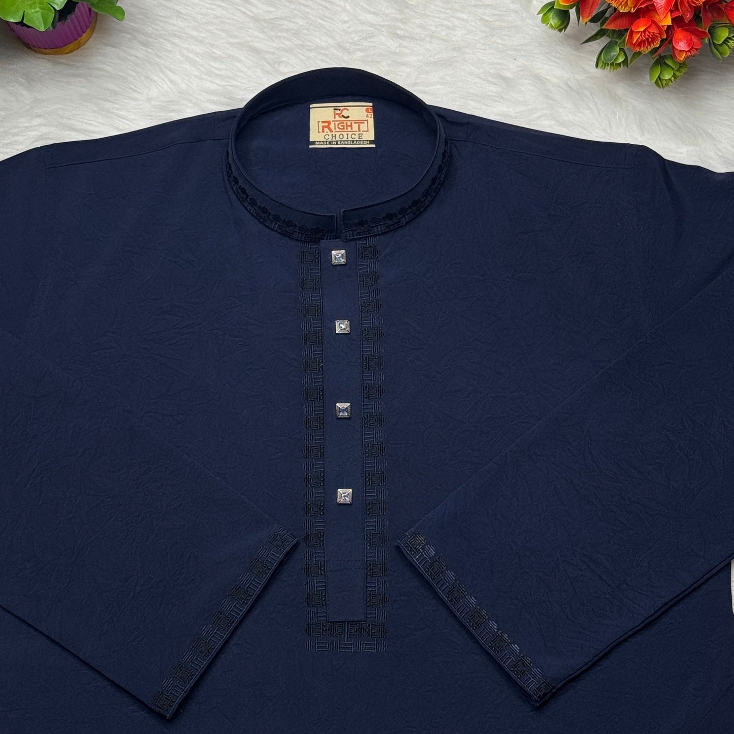 স্টিজ ভাংচুর কটন আরামদায়ক পাঞ্জাবি কোড – 55