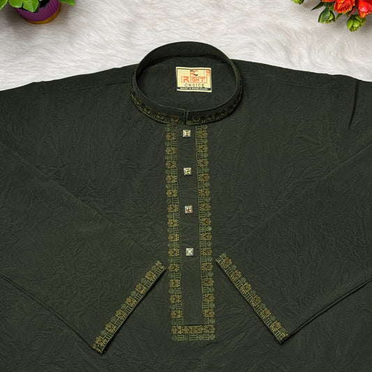 স্টিজ ভাংচুর কটন আরামদায়ক পাঞ্জাবি কোড – 56