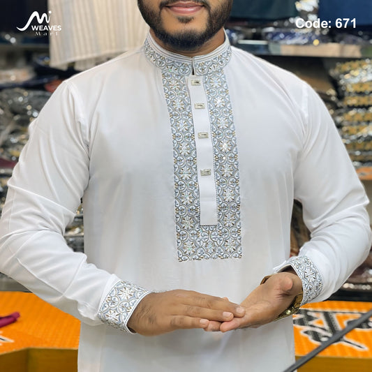 চায়না মাইক্রো স্টিজ সফট পাঞ্জাবি কোড - 671