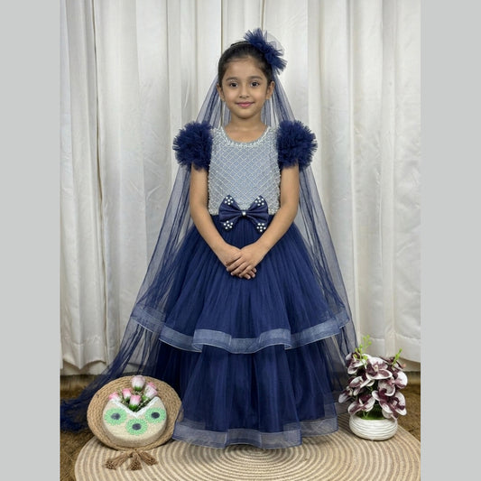 Baby Royal Purple Princess Dress - 751