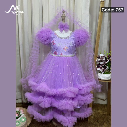 Baby Lavender Princess Dress – 757