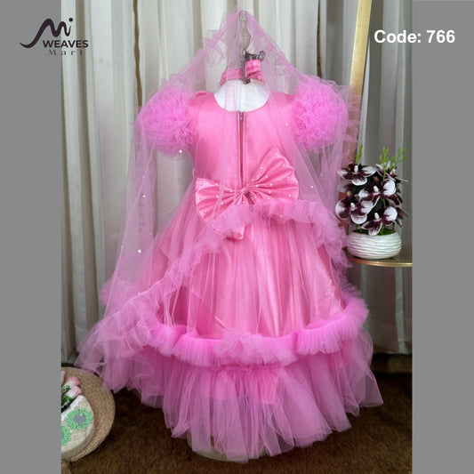 Baby Peony Pink Princess Dress - 766