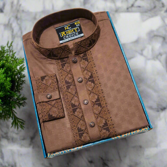 Cotton Cuff Sleeve Panjabi - 775