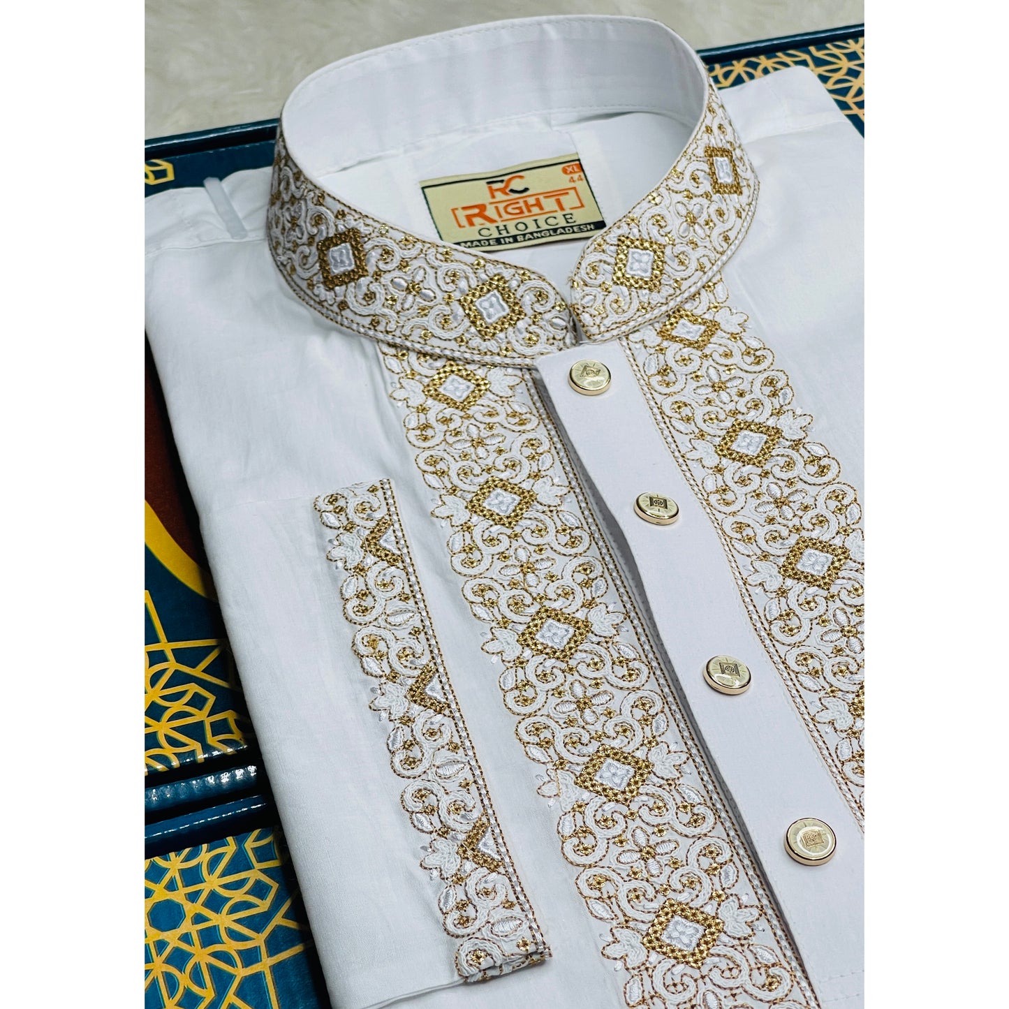 অরজিনিয়াল আদি ধুতি পাঞ্জাবি কোড - 161