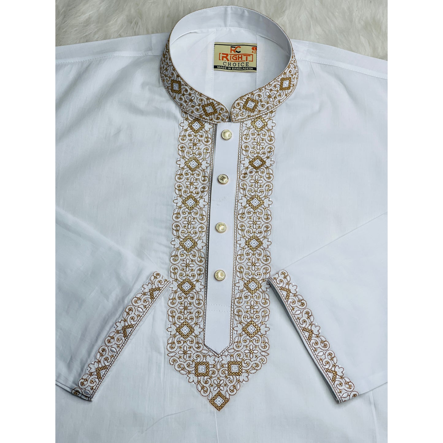 অরজিনিয়াল আদি ধুতি পাঞ্জাবি কোড - 161