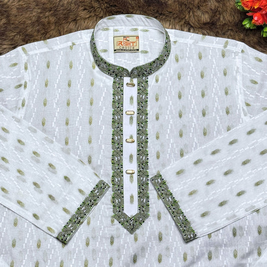 আদি ধুতি আরামদায়ক পাঞ্জাবি কোড - 13