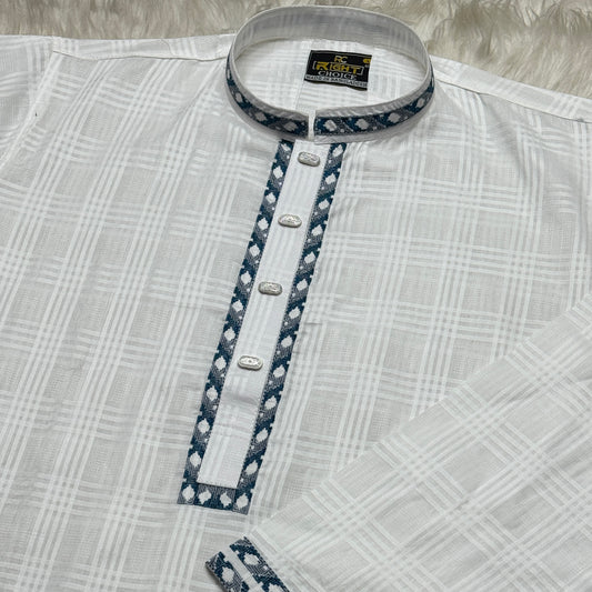 অরজিনিয়াল আরামদায়ক আদি ধুতি পাঞ্জাবি কোড - 143