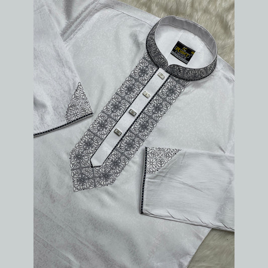 অরজিনিয়াল লাক্সারী সুতি কাপড়ের পাঞ্জাবি কোড - 151