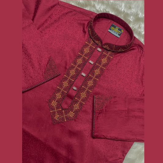 অরজিনিয়াল লাক্সারী সুতি কাপড়ের পাঞ্জাবি কোড - 152