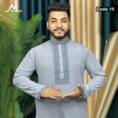 স্টিজ ভাংচুর কটন আরামদায়ক পাঞ্জাবি কোড – 15