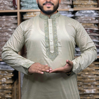 আদি ধুতি আরামদায়ক পাঞ্জাবি কোড - 30