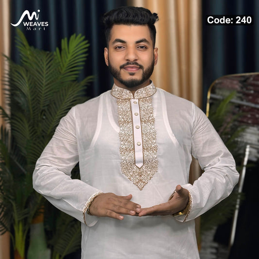 অরজিনিয়াল আদি ধুতি পাঞ্জাবি কোড - 240