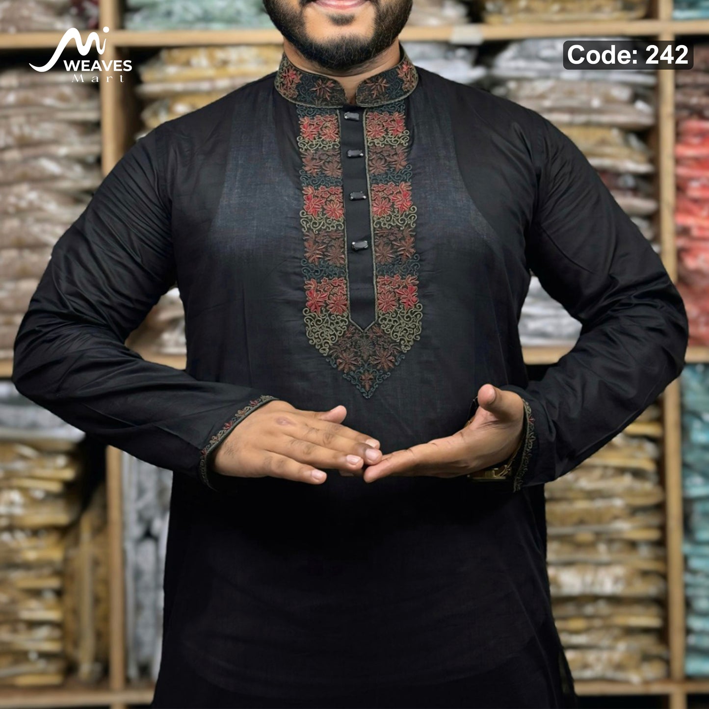অরজিনিয়াল আদি ধুতি পাঞ্জাবি কোড - 242