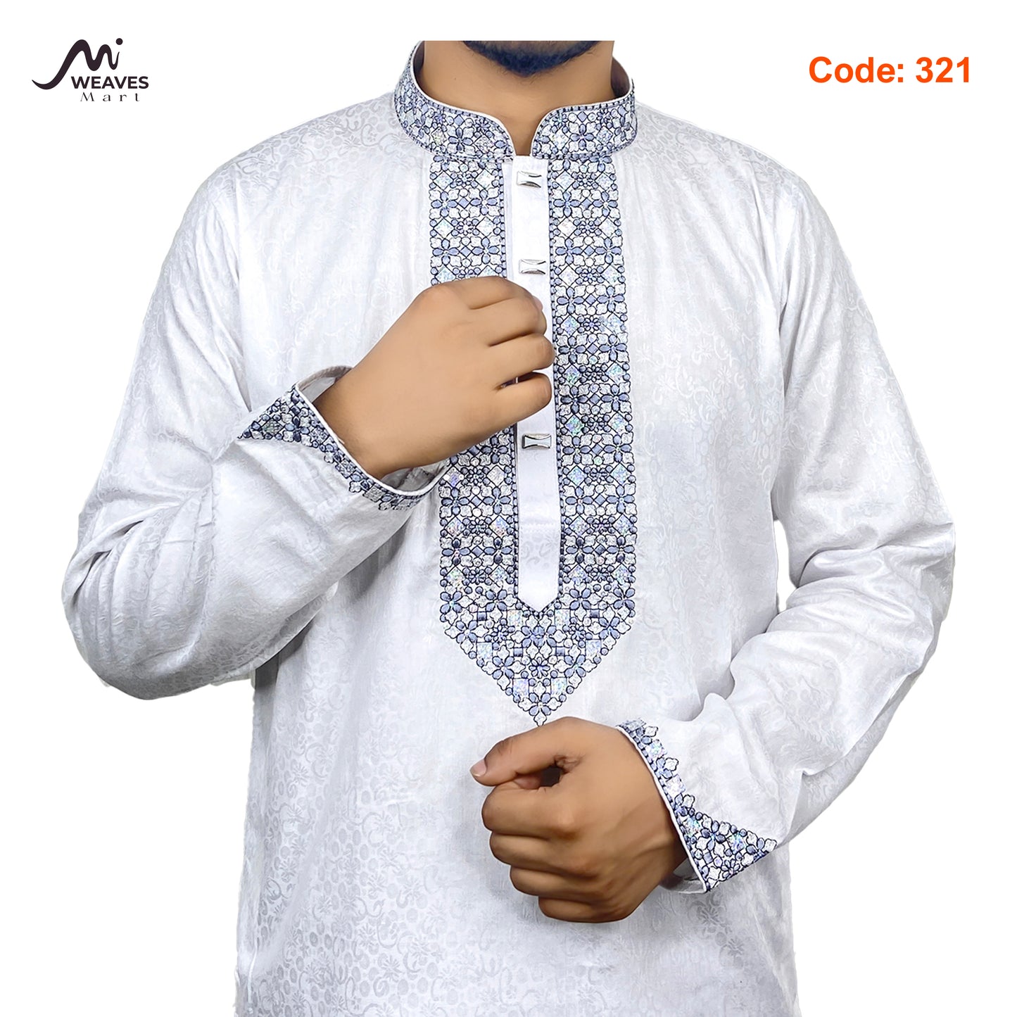 প্রিমিয়াম লাক্সারী সুতি কাপড়ের পাঞ্জাবি – 321