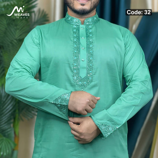 আদি ধুতি আরামদায়ক পাঞ্জাবি কোড - 32