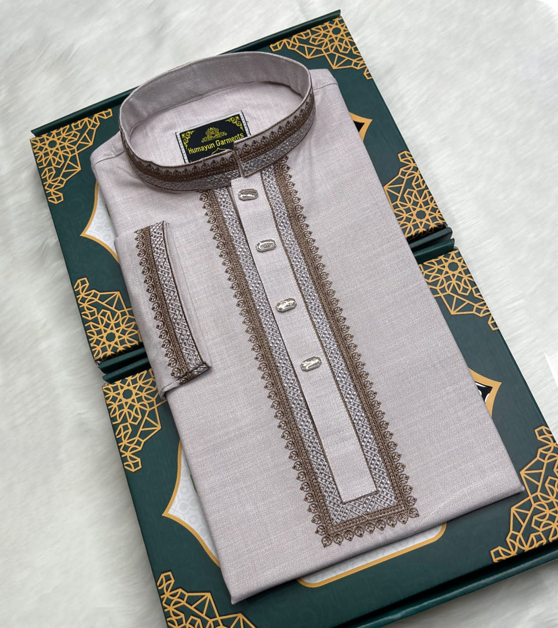 Elegant Embroidered Panjabi – Elegant and Easy to Wear 222