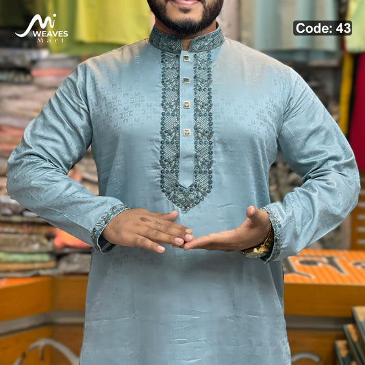 অরজিনিয়াল সুতি প্রিমিয়াম পাঞ্জাবি কোড - 43