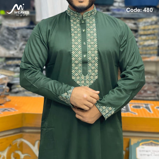 বোটেক্স সুতি নরম কাপড়ের পাঞ্জাবি কোড - 480