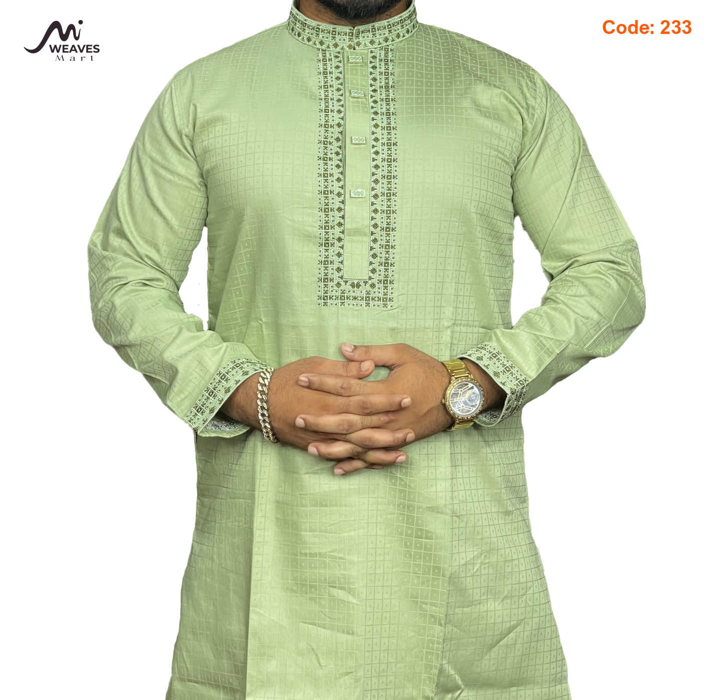 Elegant Cotton Ethnic Wear Panjabi – Soft & Skin-Friendly 233
