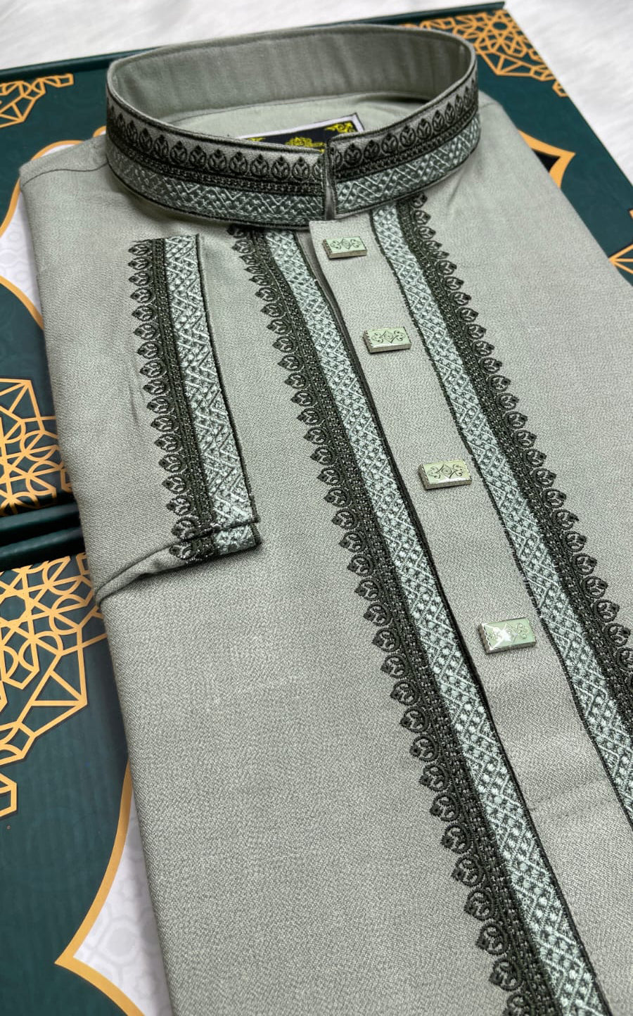 Elegant Embroidered Panjabi – Elegant and Easy to Wear 223