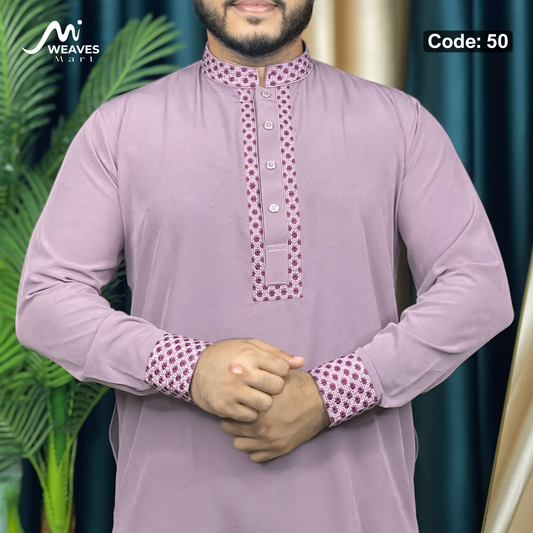স্টিজ ভাংচুর কটন আরামদায়ক পাঞ্জাবি কোড – 50
