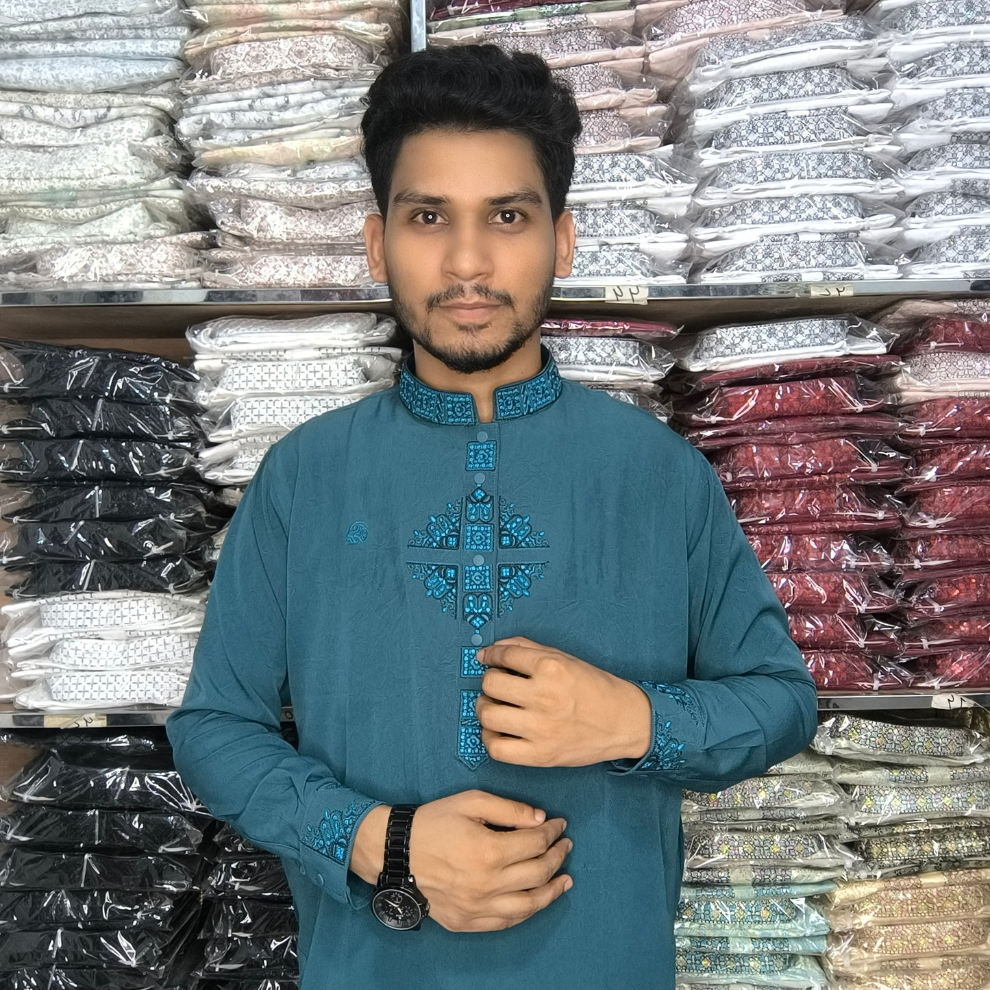 চায়না মাইক্রো স্টিজ পাঞ্জাবি  কোড - ৭১২