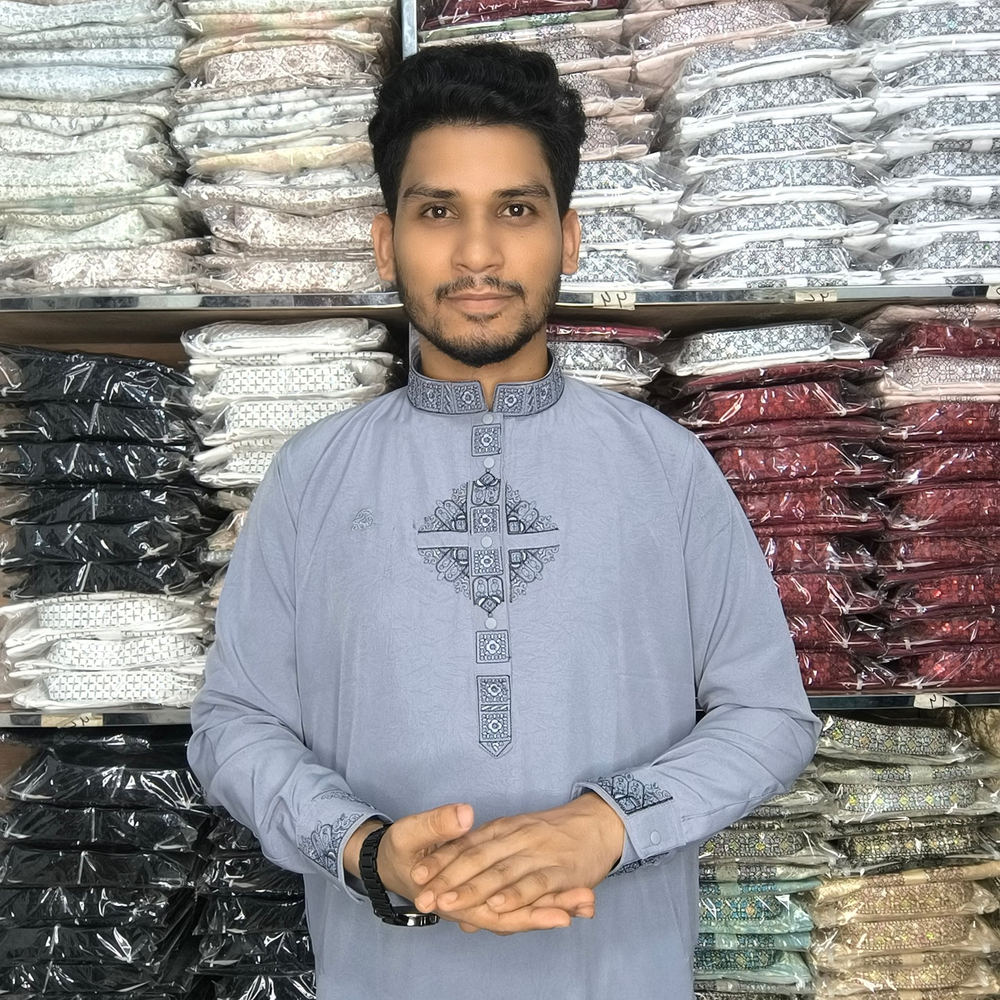 চায়না মাইক্রো স্টিজ পাঞ্জাবি  কোড - ৭১৩