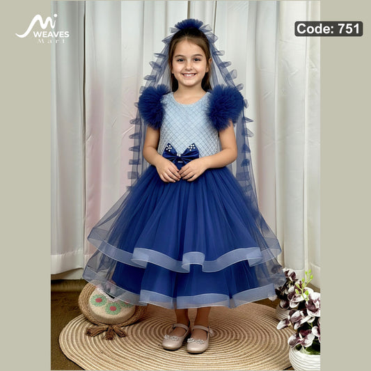 Baby Royal Purple Princess Dress - 751