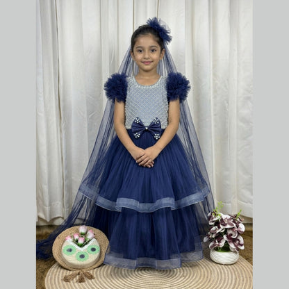Baby Royal Purple Princess Dress - 751