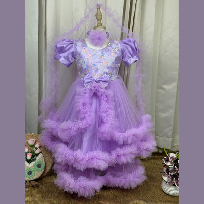 Baby Lavender Princess Dress – 757