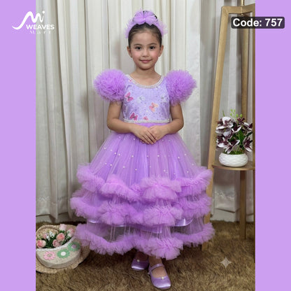Baby Lavender Princess Dress – 757