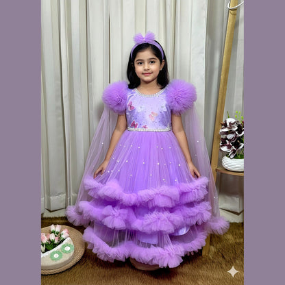 Baby Lavender Princess Dress – 757