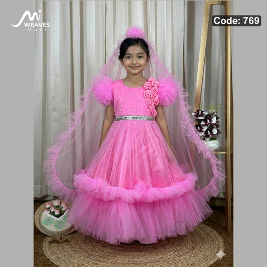 Baby Candy Pink Princess Dress - 769