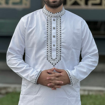 ফেন্সি কটন প্রিমিয়াম আরামদায়ক পাঞ্জাবি কোড - 87