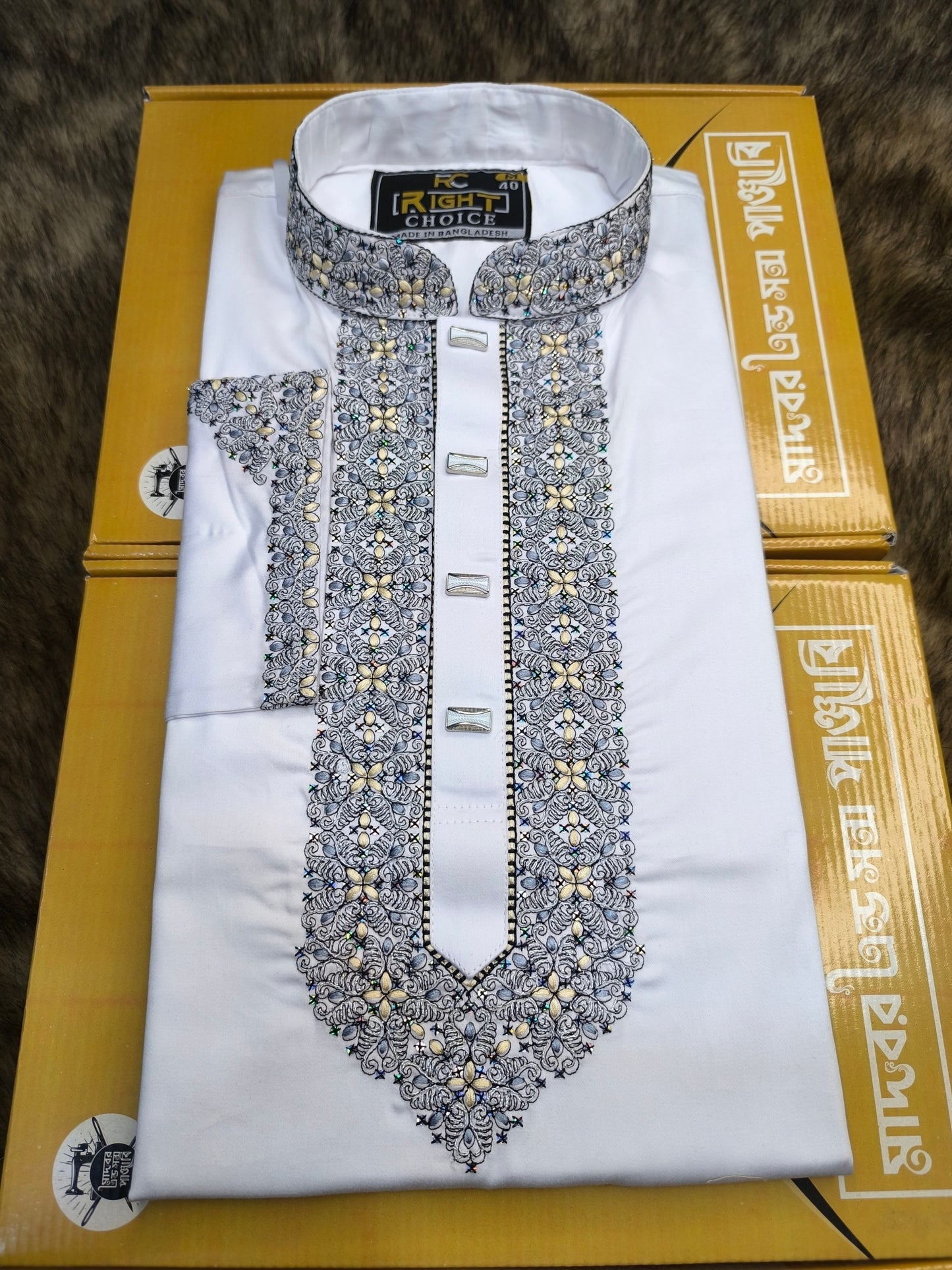 সাটন সুতি কাপড়ের পাঞ্জাবি- 203